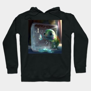 Letter I for Iguana likes Ice butterfly from AdventuresOfSela Hoodie